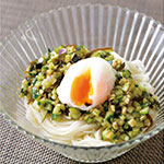 山形のだしでサラダそうめん