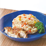 まるごとチキンの炊き込みごはん