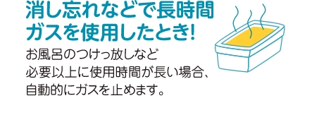 ガスを止める